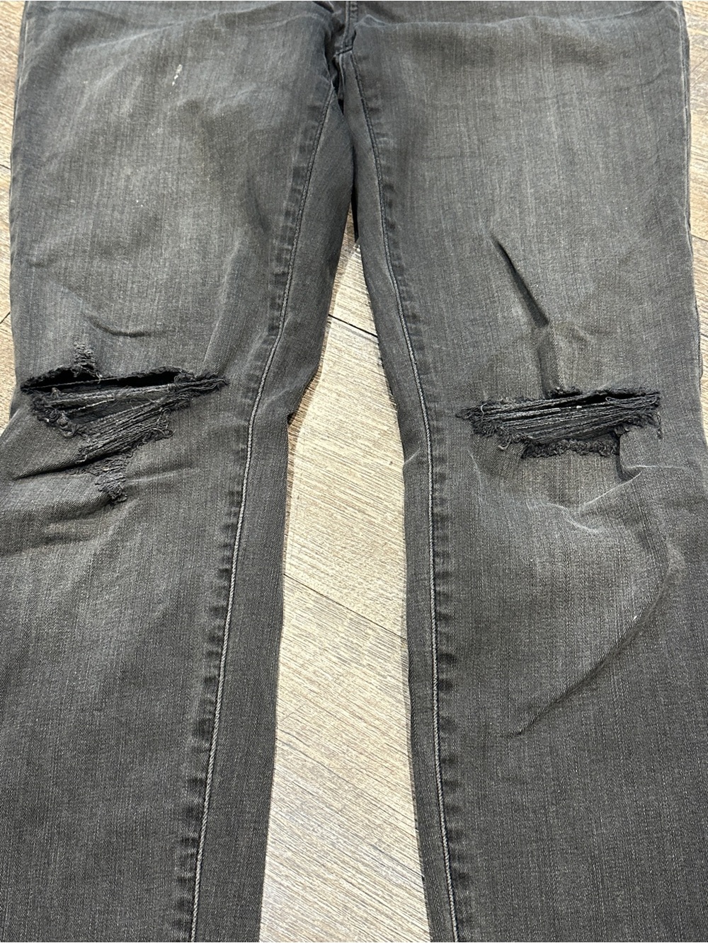 Madewell Black 9” Mid-Rise Skinny Jeans Size 30 - Picture 5 of 15